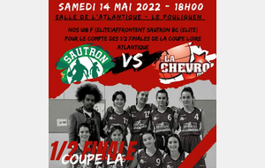 1/8 Coupe de l'Atlantique SAUTRON BC vs DFU18